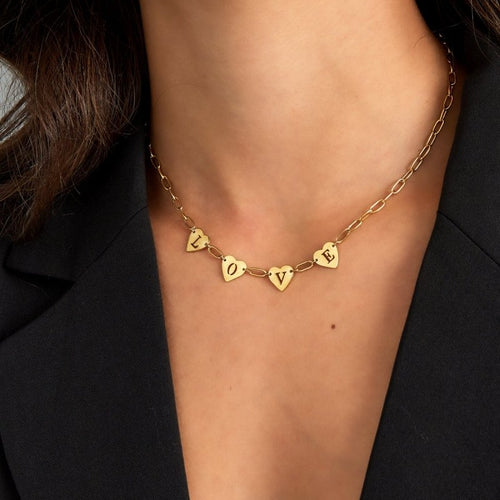 Loving Link Gold Necklace
