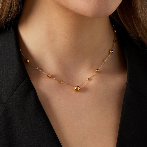Basic Party Chain Necklace Gold