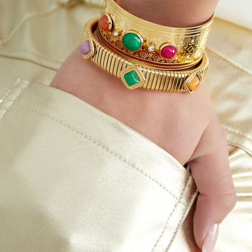Bohemian Eclectic Bracelet – Gold