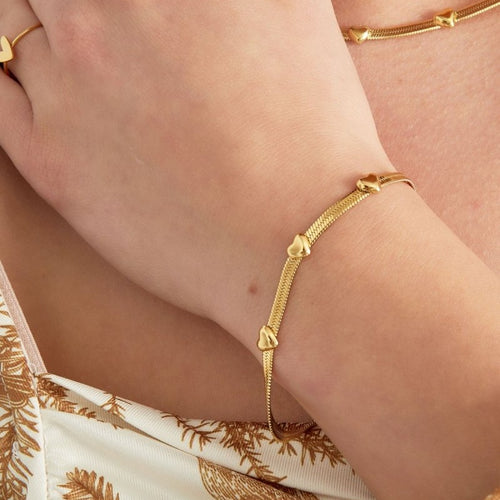 Triple the Love Bracelet – Silver