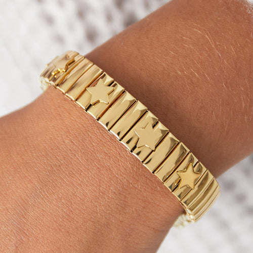 Statement Star Bracelet – Silver