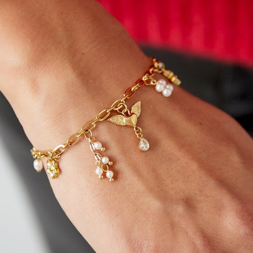Angel Dust Charm Bracelet – Silver