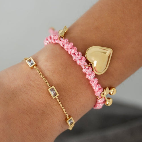 Diamond Glow Bracelet – Gold