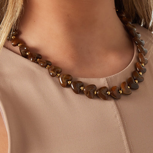 Cocoa Love Hearts Necklace
