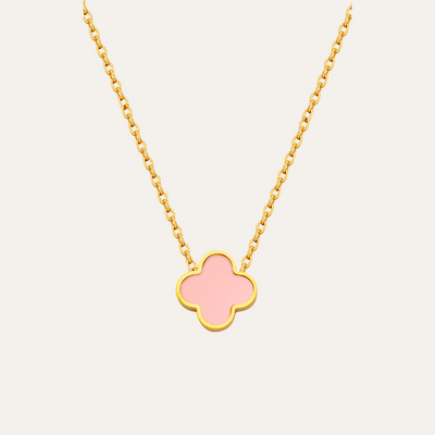 Baby Pink Clover Chain