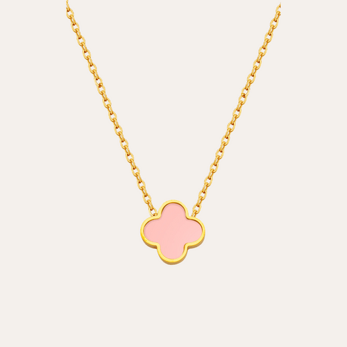Baby Pink Clover Chain