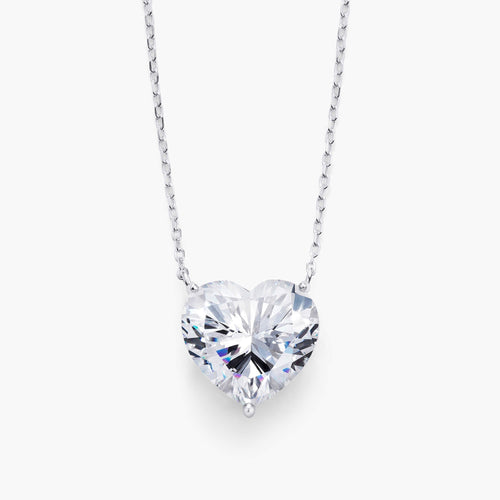 Herzschliff Anhänger Necklace