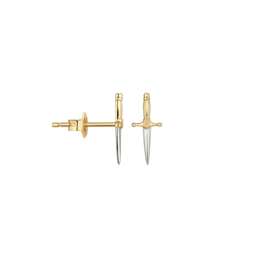 Single Mystic Dagger Stud Earring