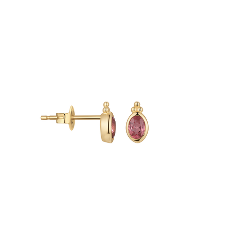 Single Dahlia Stud Earring
