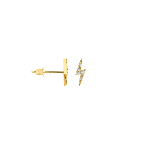 Single Love Strike Stud Earring