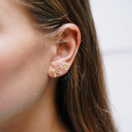 Single Mini Poppy Stud