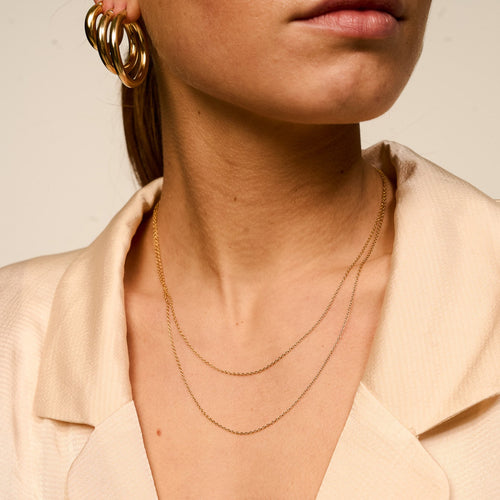 Plain Anchor Necklace