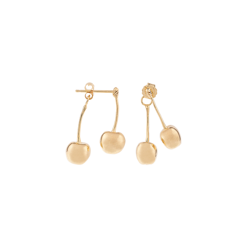 Single Cherry Bloom Stud Earring