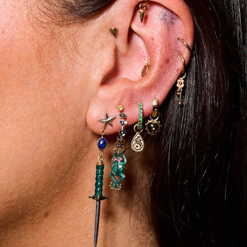 Single Fairy Sword Stud