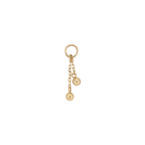 Golden Tear Piercing Charm