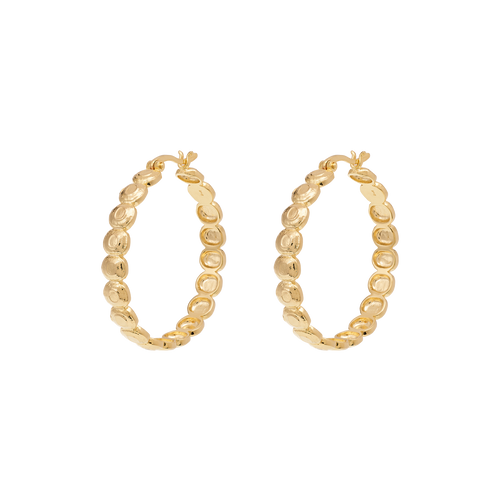 Large Heritage Hoop Earrings