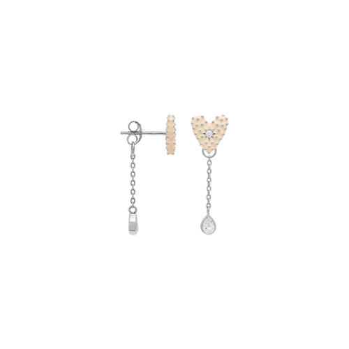 Single Dainty Chain Stud