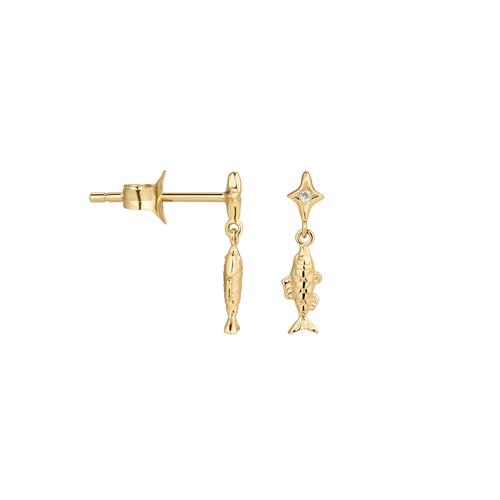Single Heartbound Stud Earring