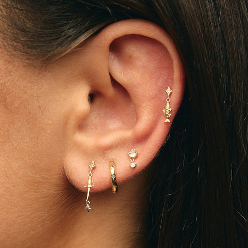 Single Phantom Stud Earring