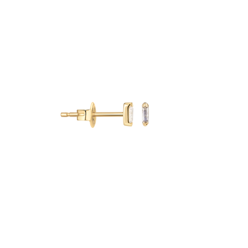 Single Misty Glow Stud Earring