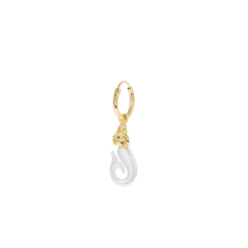 Single Ocean Muse Hoop Earring