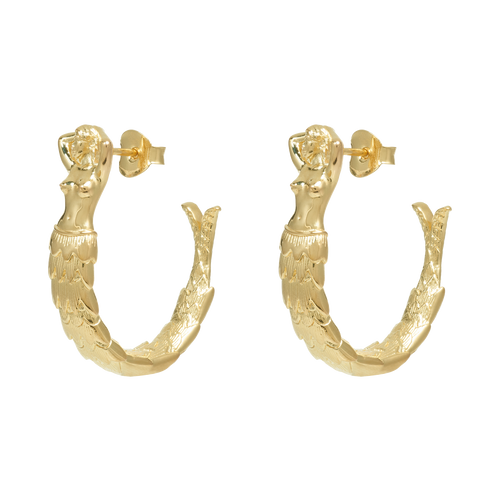 Big Ocean Muse Hoop Earrings