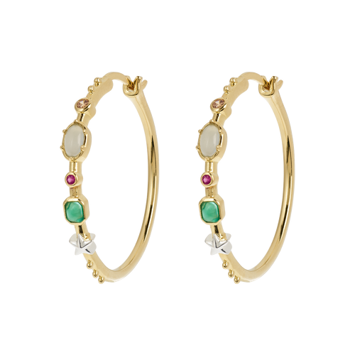 Big Storyline Hoop Earrings