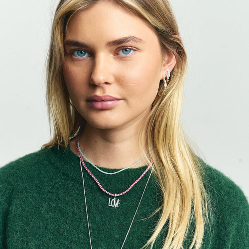 Aquamarine Gemstone Necklace