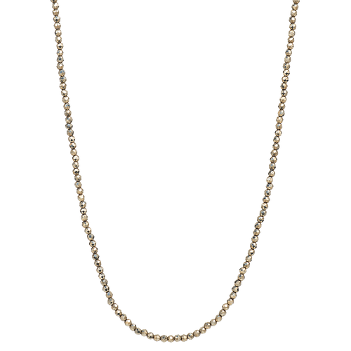 Pyrite Gemstone Necklace
