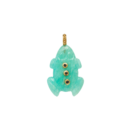 Amazonite Hopper Charm