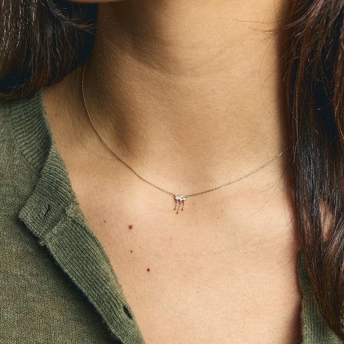 Gilded Rain Necklace
