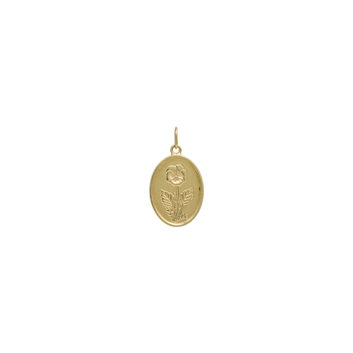 Petal Portrait Pendant