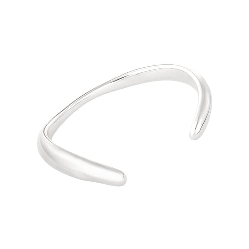 Classic Story Bangle – Silver