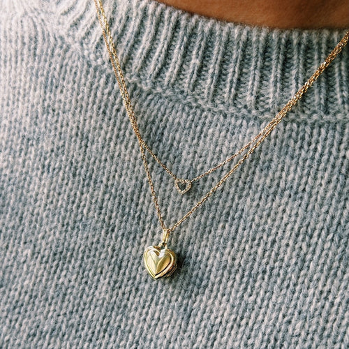 Polished Heart Locket