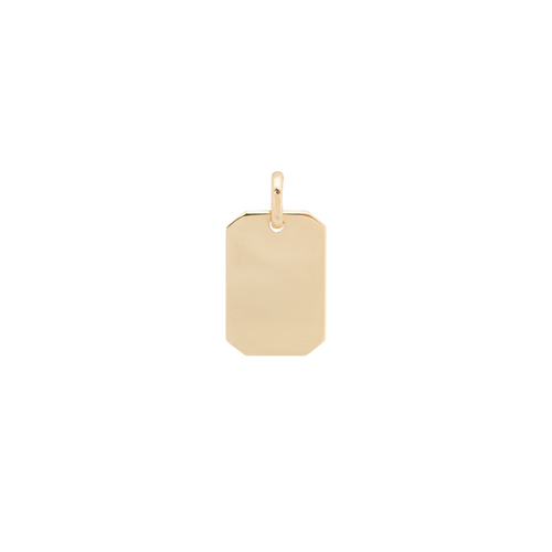 Rectangle Engraving Pendant