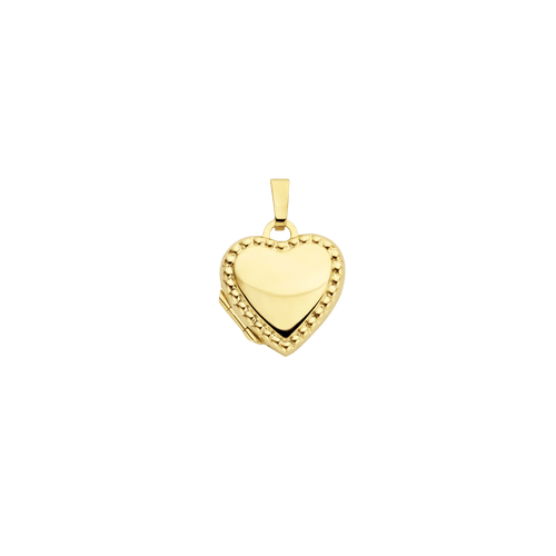 Beaded Heart Locket