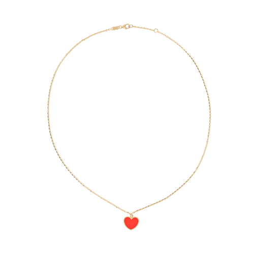 Red Heart Necklace