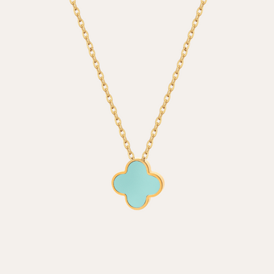 Turquoise Clover Chain
