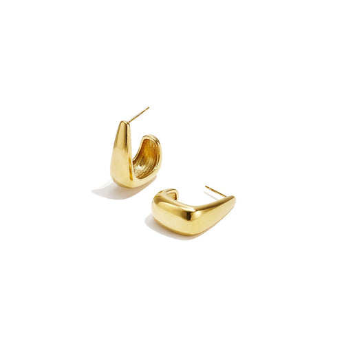 The Sol Gold Hoop Earrings