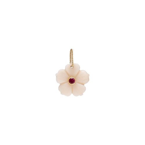Rosy Opal Whisper Charm