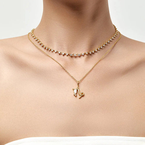 Steinketten-Necklace