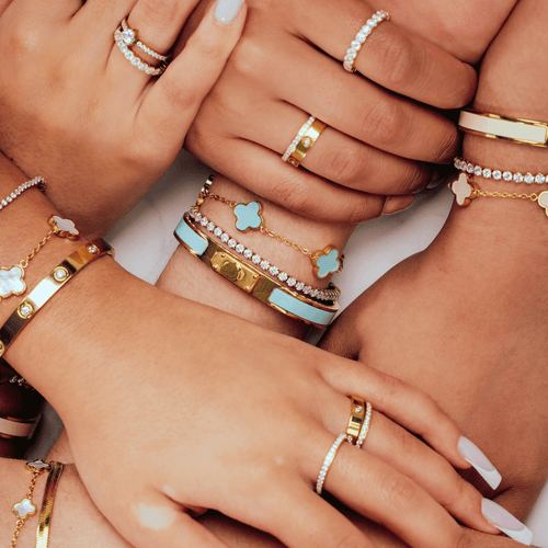 Türkis Clover Bracelet