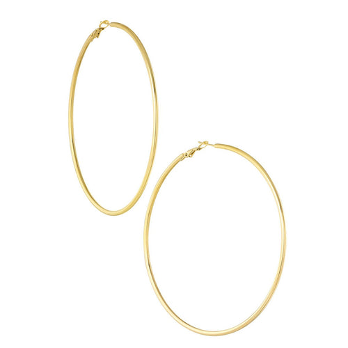 Golden Hoops & Nature Set
