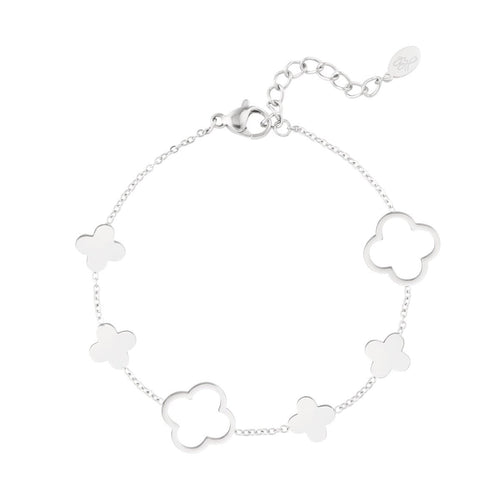 Big Clovers Bracelet – Silver