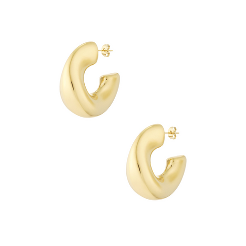 Boldy Hoop Earrings – Gold
