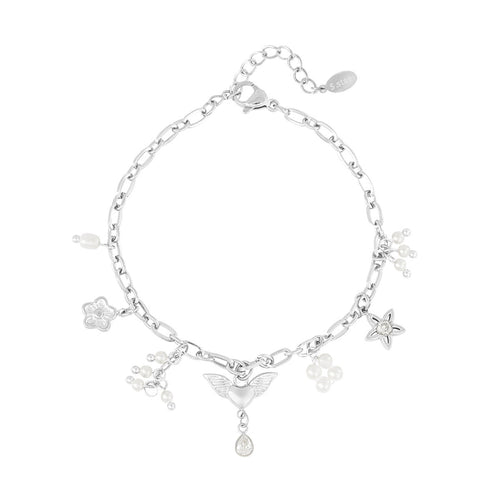 Angel Dust Charm Bracelet – Silver