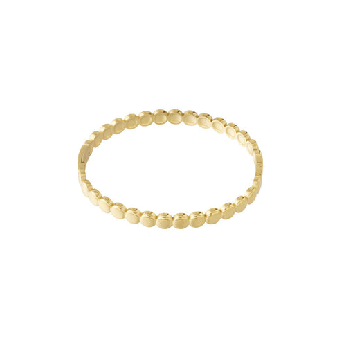 Circled Bangle – Gold