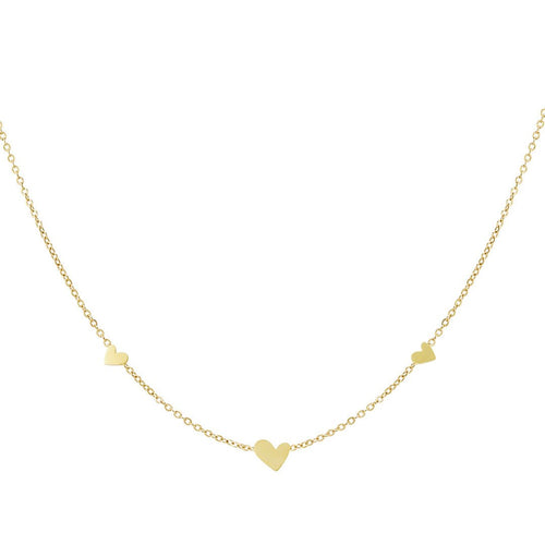 Classic Love Necklace Gold