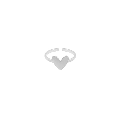 Classic Love Ring Silver-Colored
