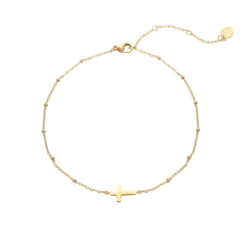 Cross Grace Bracelet – Gold